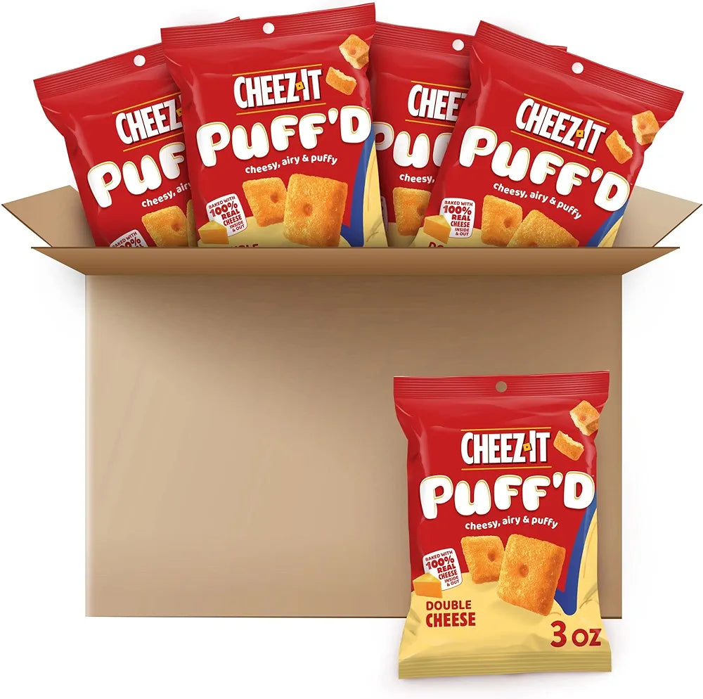 Cheez-It Puff'd Double Cheese 3oz 6ct